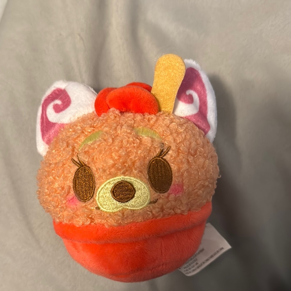 Disney Orange and Pink Stuffed Animal
